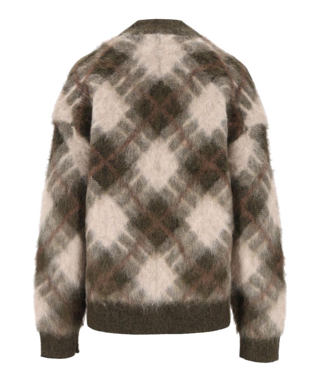 ACNE STUDIOS Мульти шерстяной кардиган, фото 2