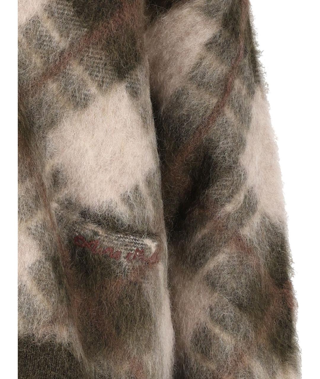 ACNE STUDIOS Мульти шерстяной кардиган, фото 3