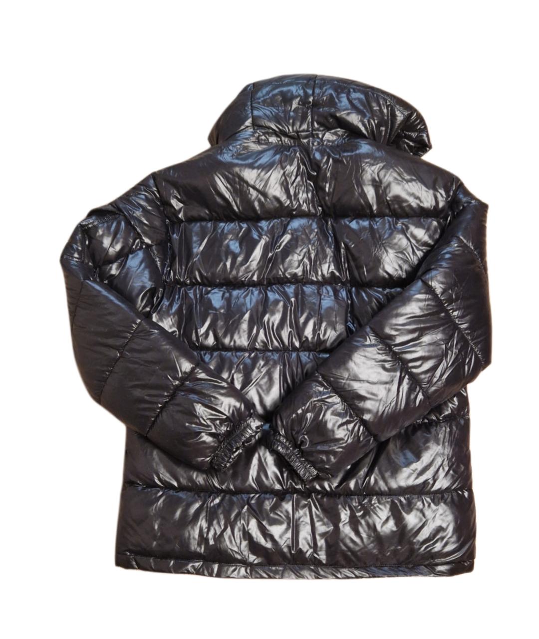 MONCLER Черный нейлоновый пуховик, фото 2