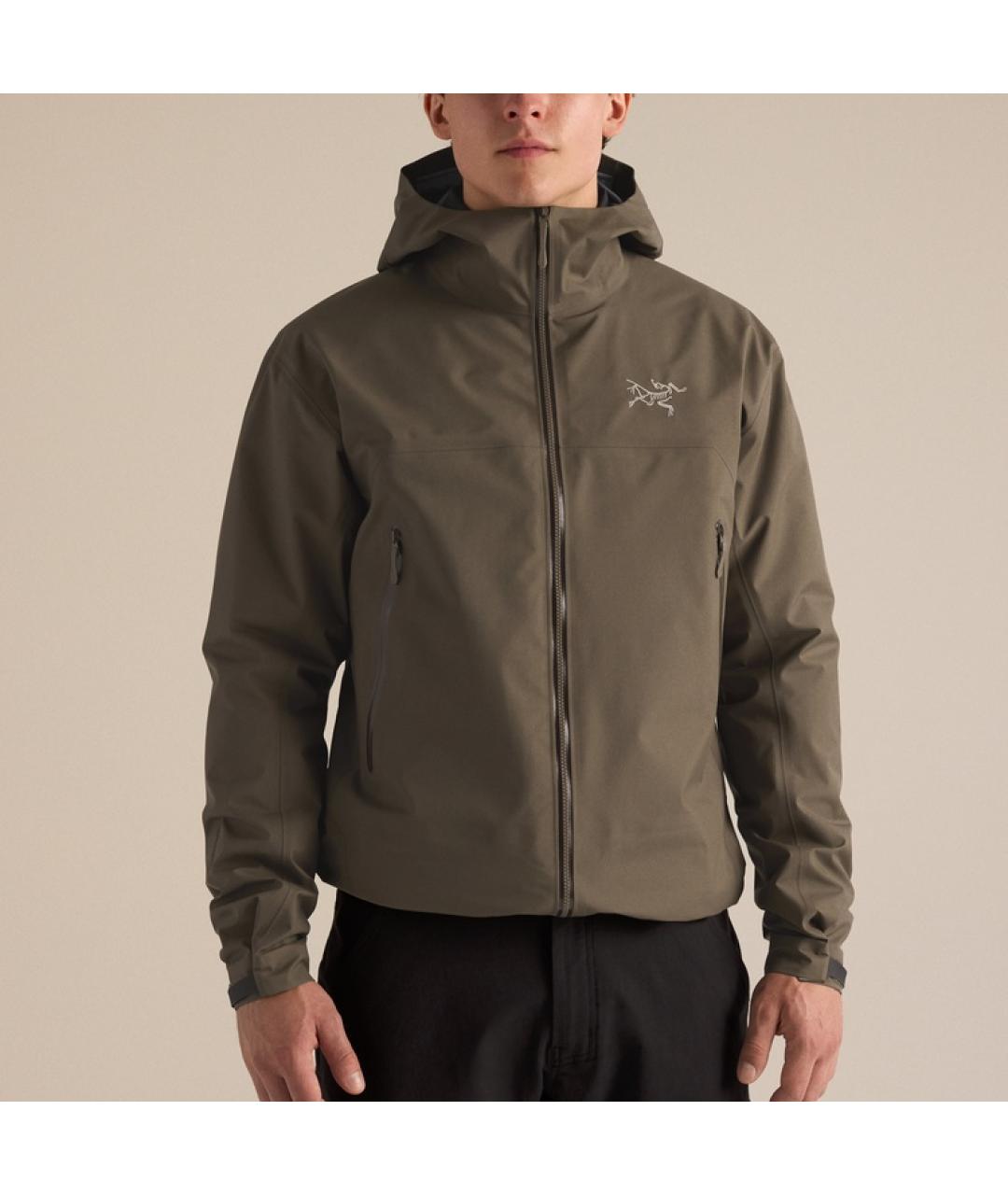 ARCTERYX Коричневая спортивная куртка, фото 3