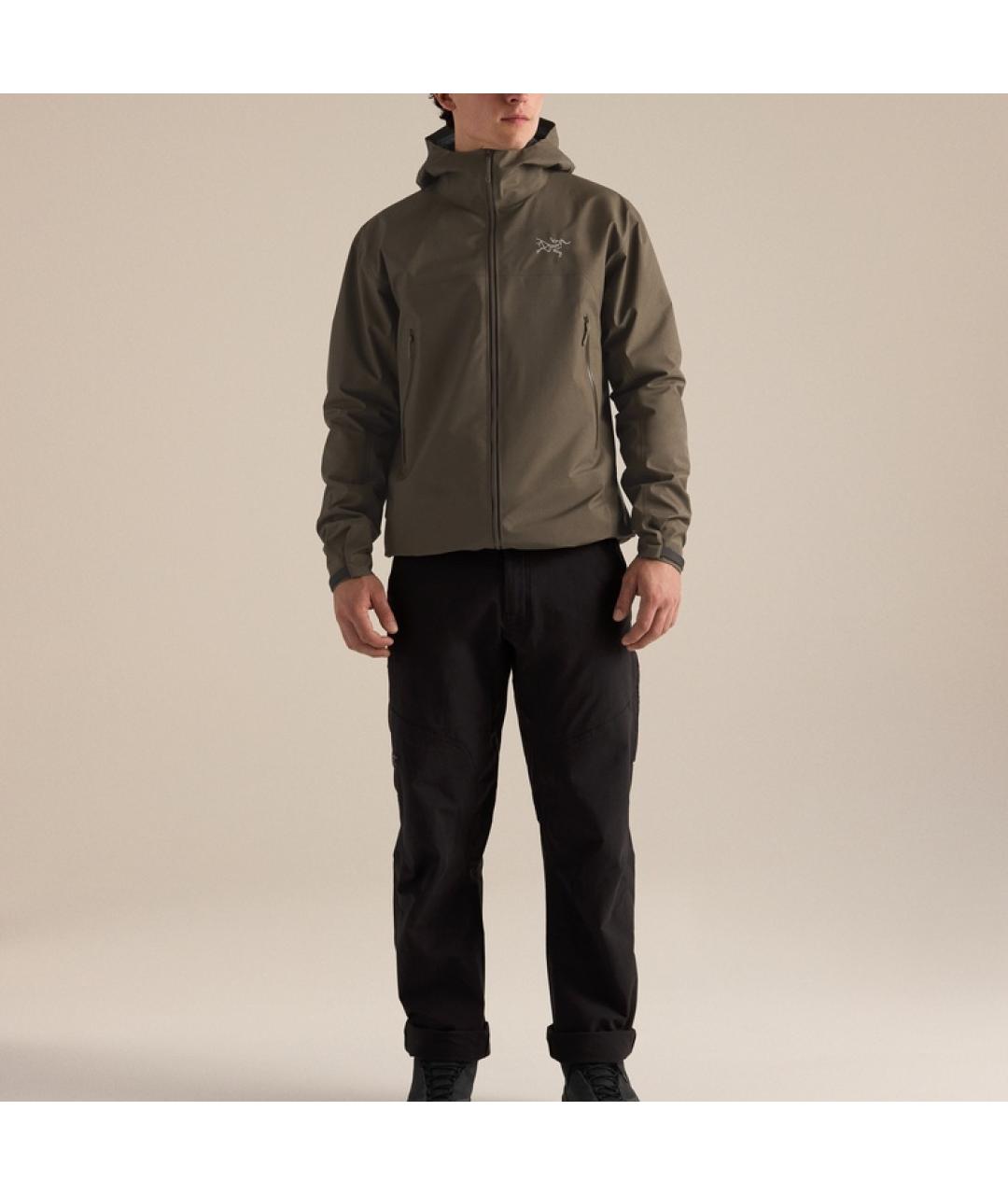 ARCTERYX Коричневая спортивная куртка, фото 2