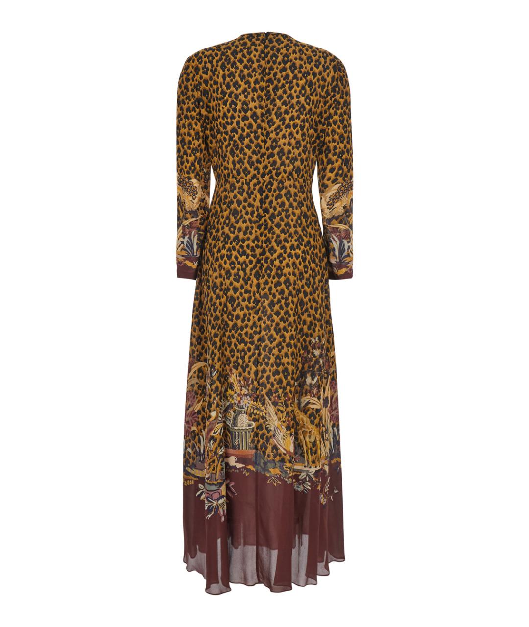 ETRO Коричневое повседневное платье, фото 2