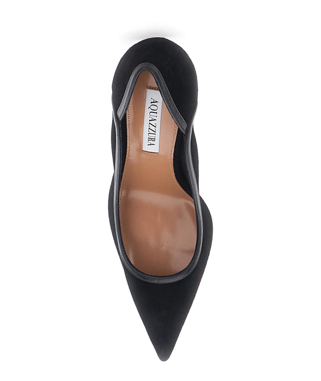 AQUAZZURA Черные туфли, фото 4
