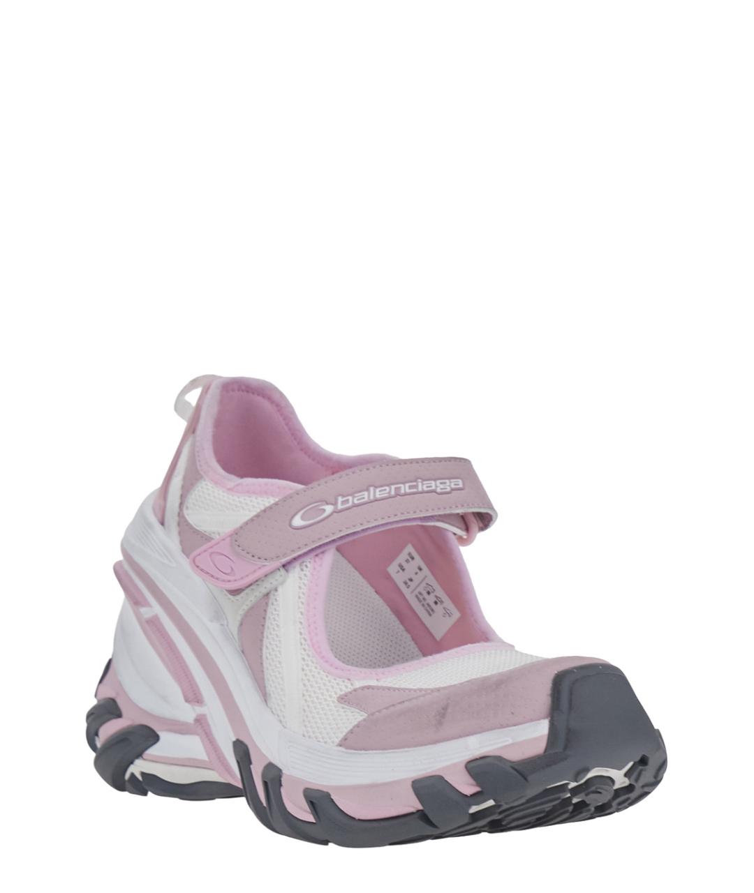 BALENCIAGA Розовые кроссовки, фото 2