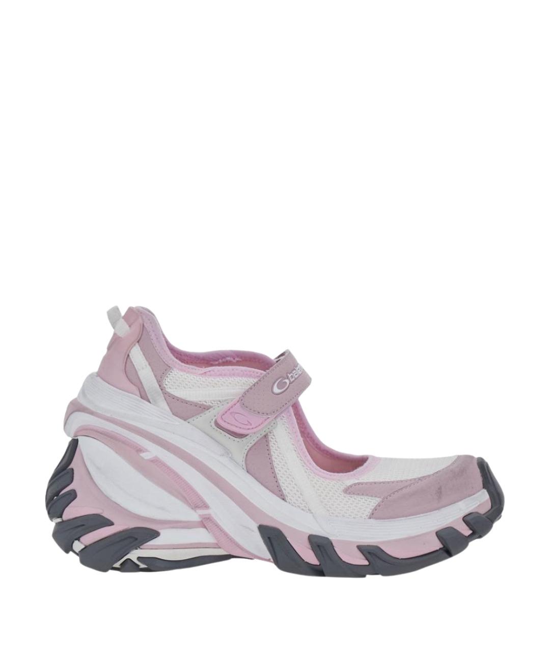 BALENCIAGA Розовые кроссовки, фото 1