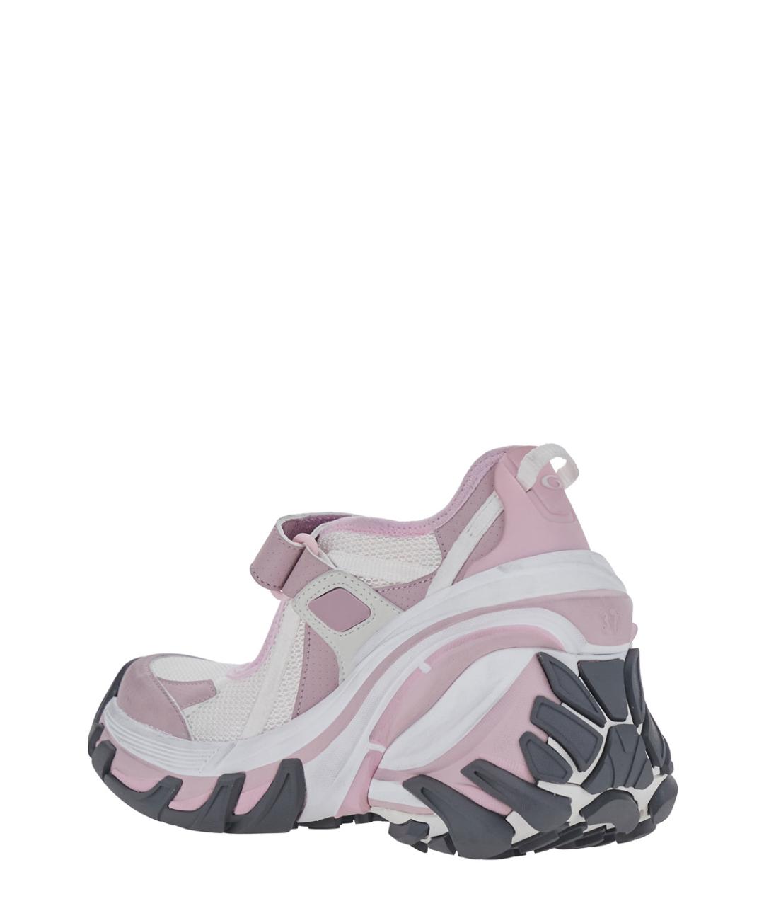 BALENCIAGA Розовые кроссовки, фото 3