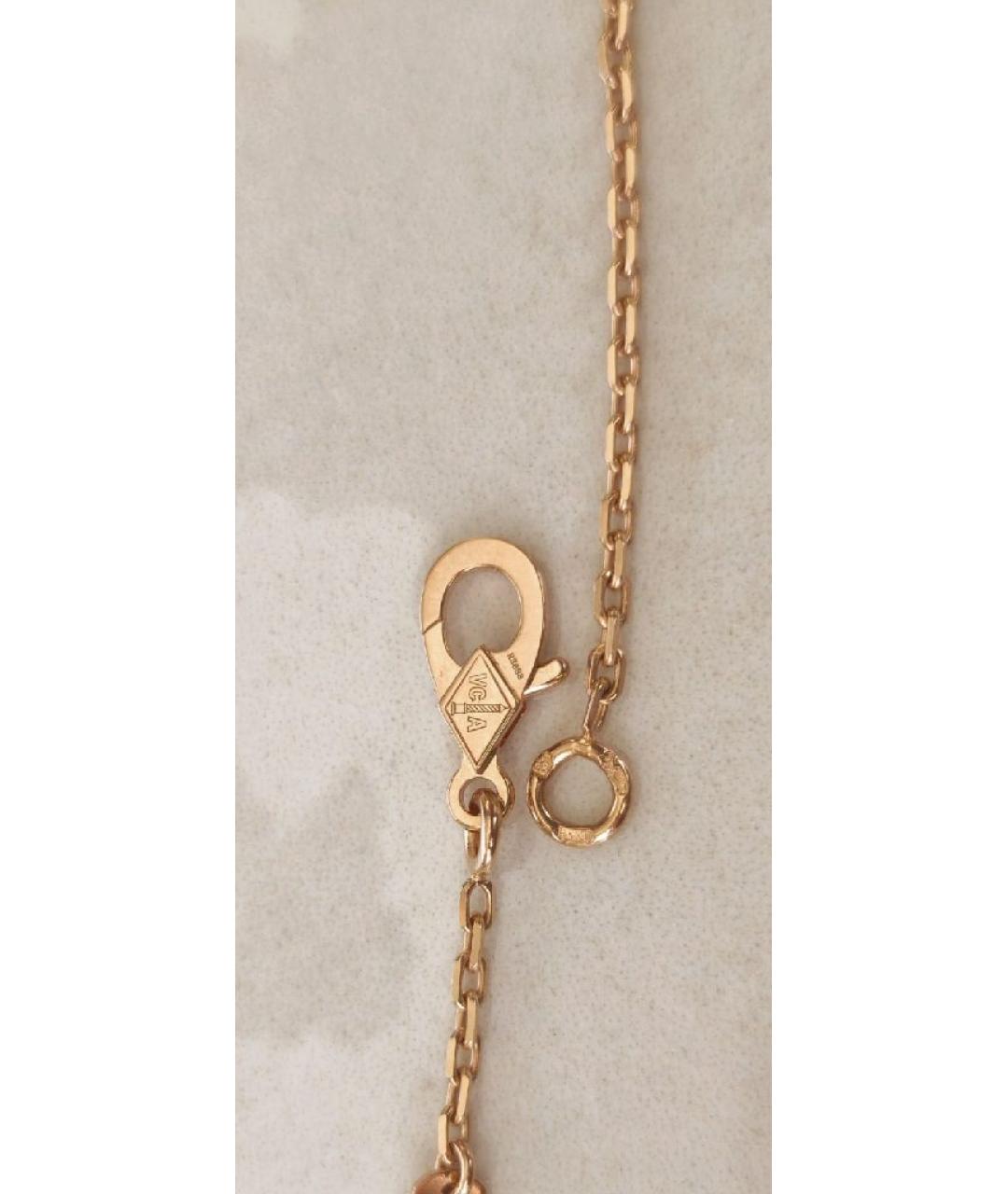 VAN CLEEF & ARPELS Розовое колье из розового золота, фото 4