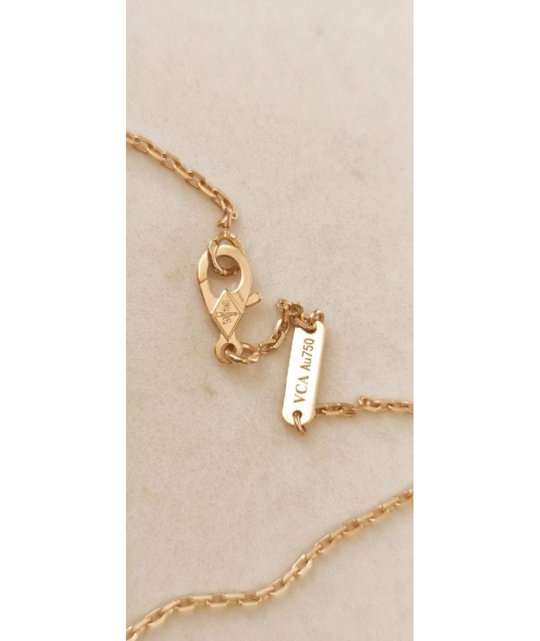 VAN CLEEF & ARPELS Розовое колье из розового золота, фото 5