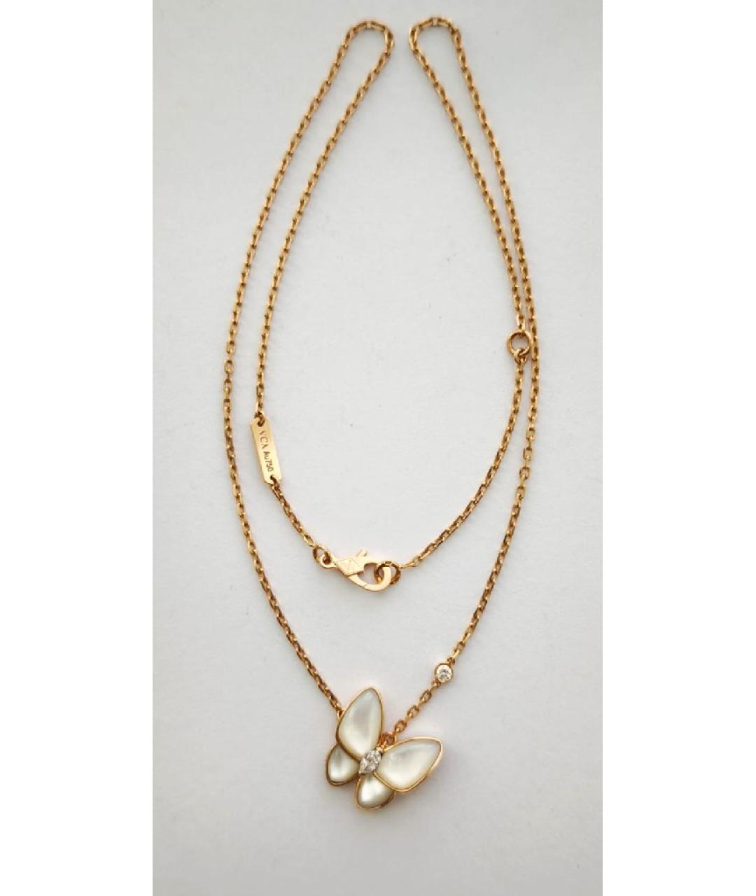 VAN CLEEF & ARPELS Розовое колье из розового золота, фото 2