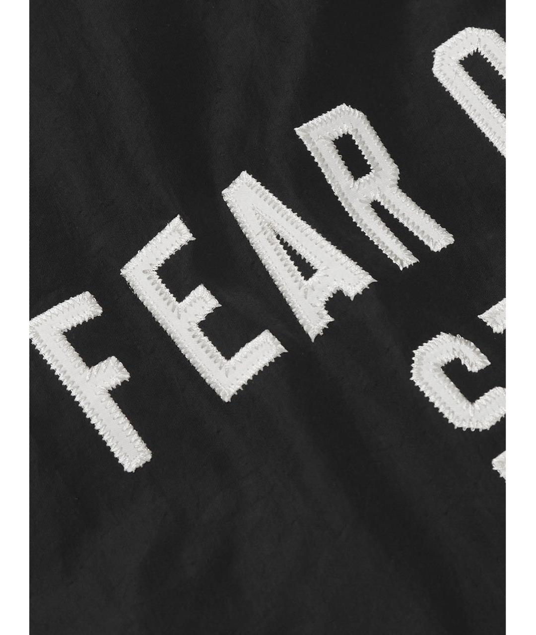 FEAR OF GOD ESSENTIALS Черная нейлоновая куртка, фото 3