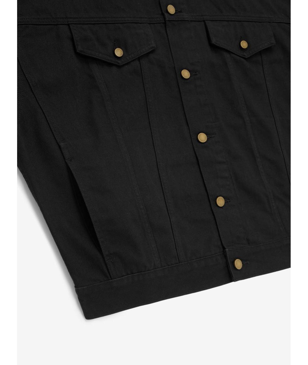 FEAR OF GOD ESSENTIALS Черная деним куртка, фото 3