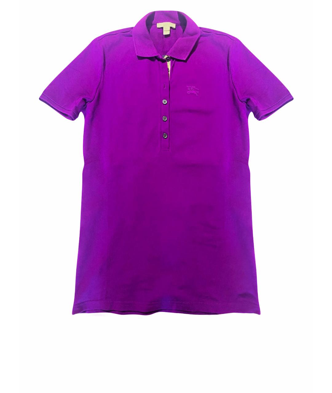 BURBERRY Фиолетовая футболка, фото 1