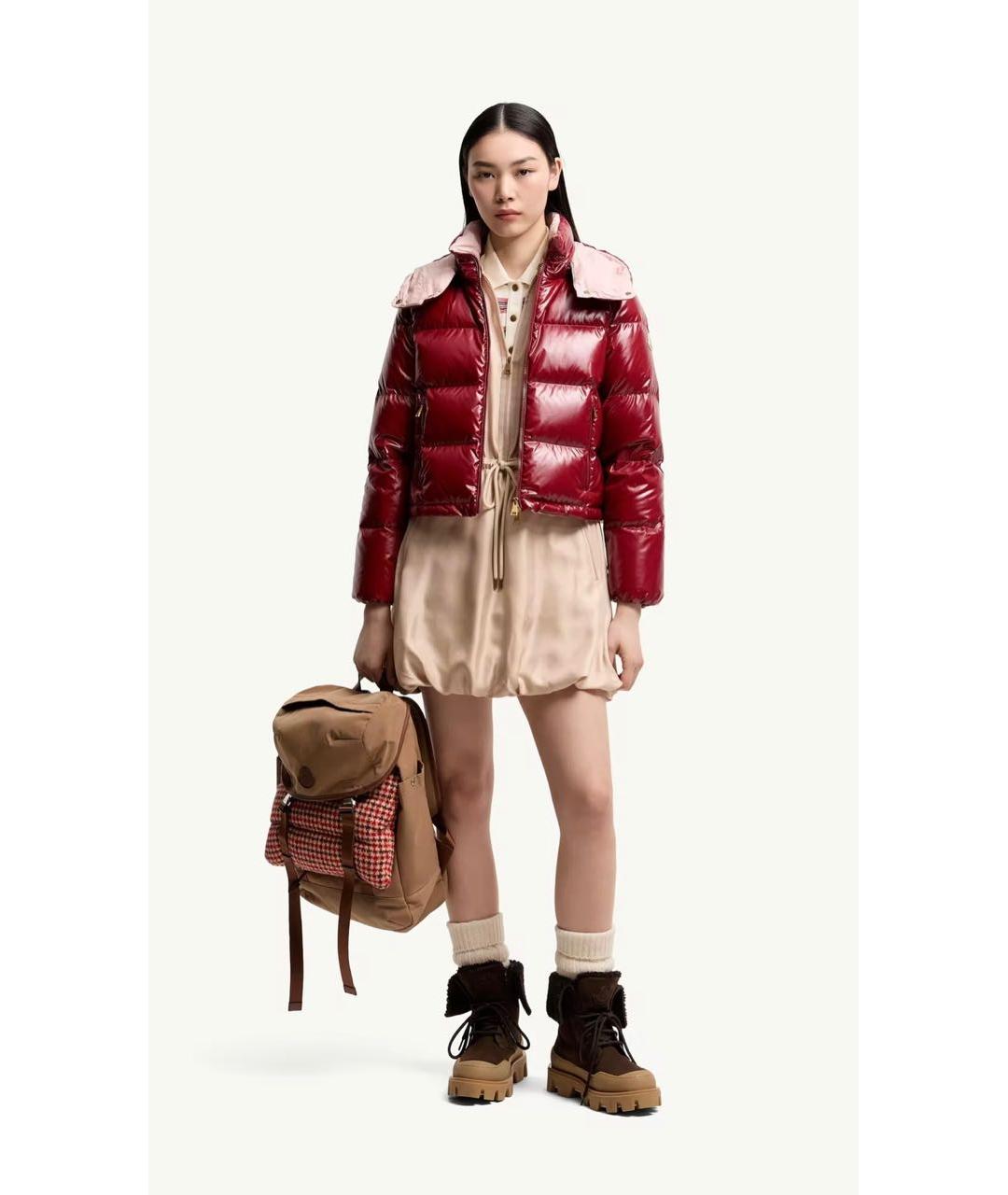 MONCLER Красная куртка, фото 6
