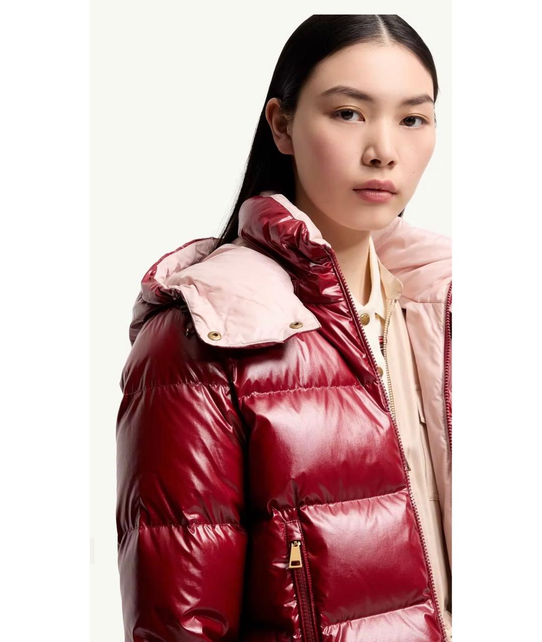 MONCLER Красная куртка, фото 5