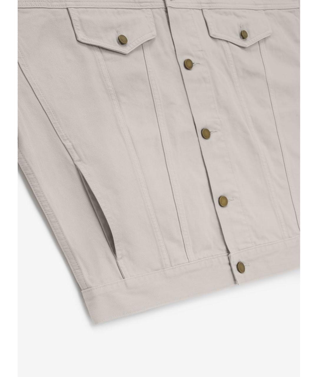 FEAR OF GOD ESSENTIALS Бежевая деним куртка, фото 3