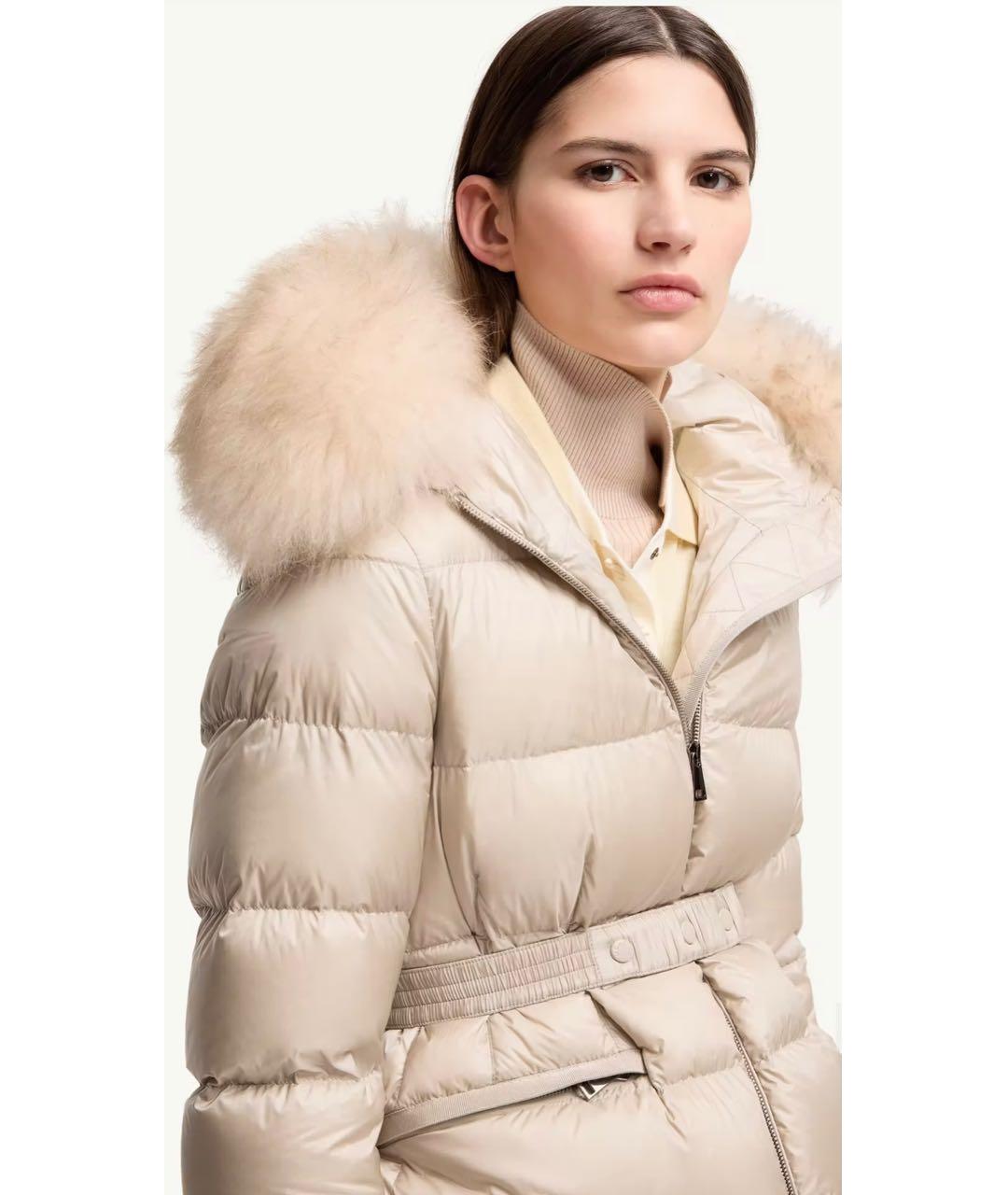 MONCLER Бежевая куртка, фото 6