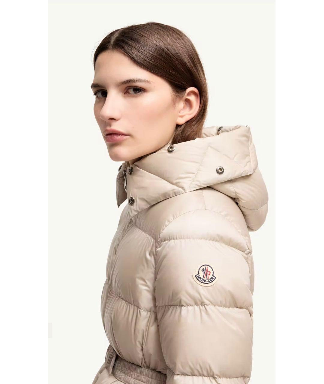 MONCLER Бежевая куртка, фото 5