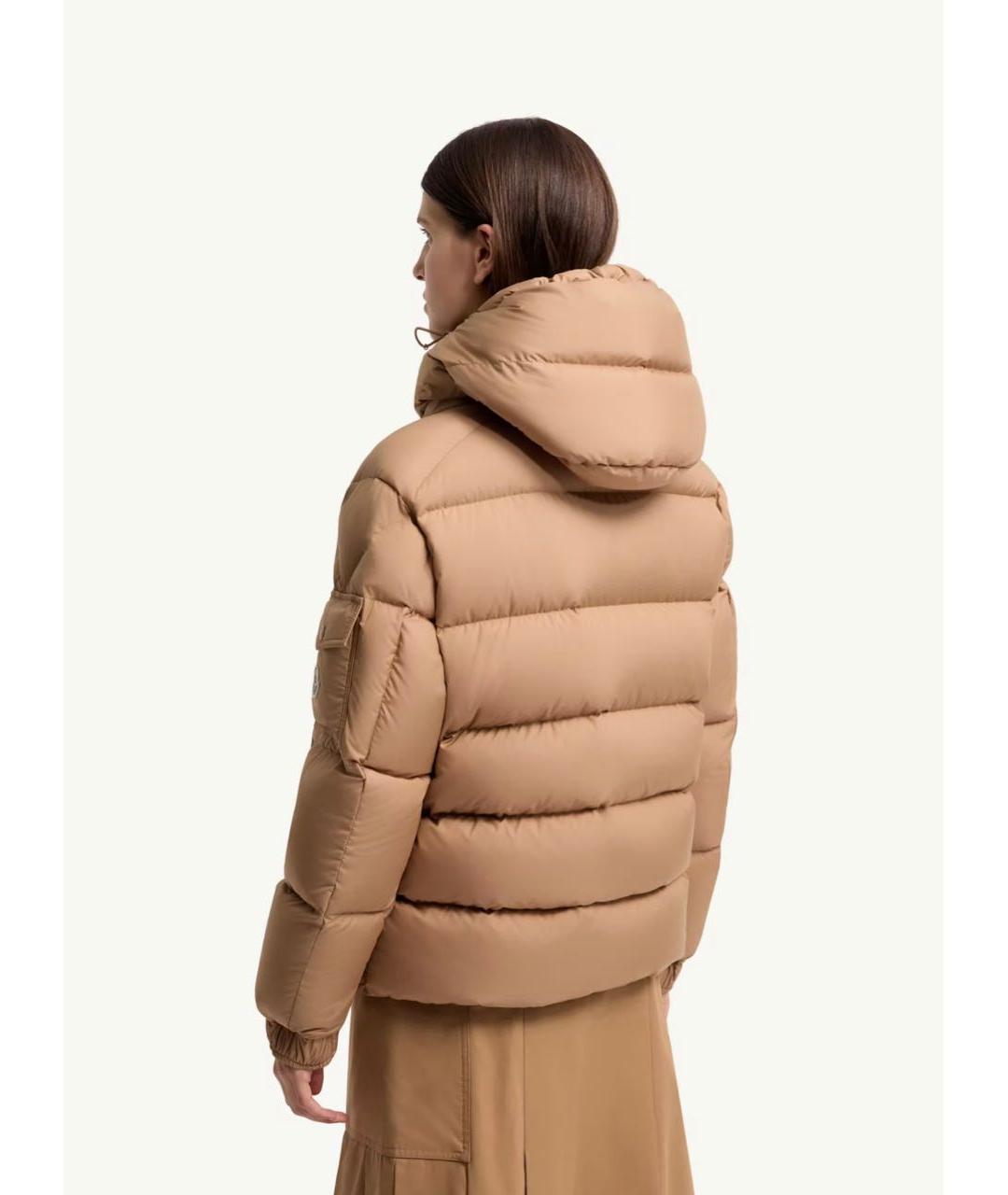 MONCLER Бежевая куртка, фото 3
