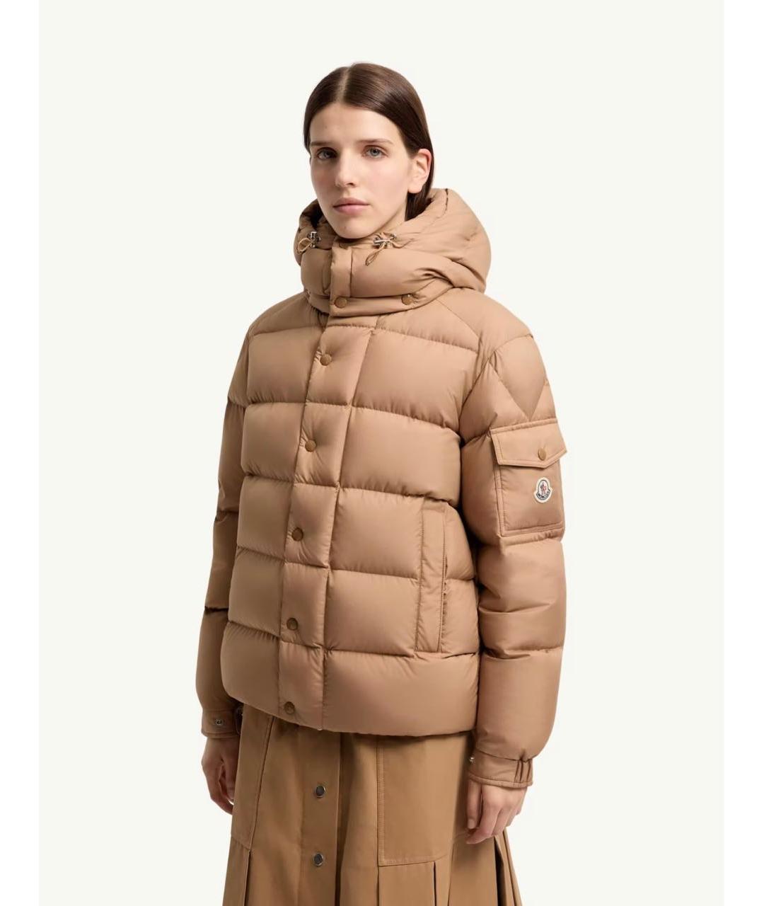 MONCLER Бежевая куртка, фото 2