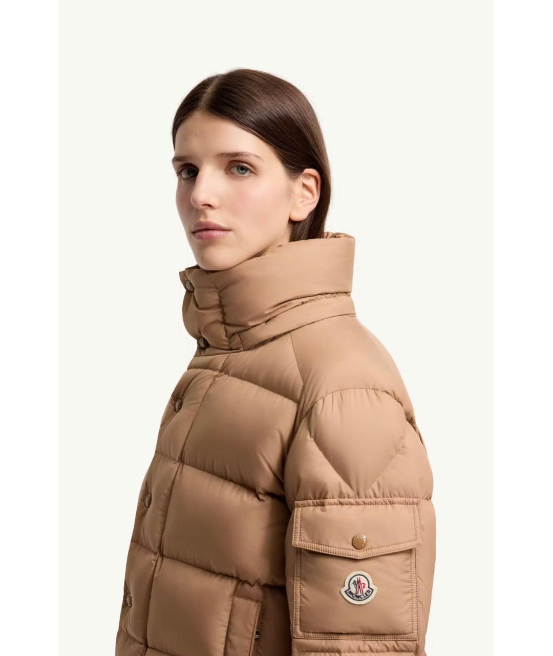 MONCLER Бежевая куртка, фото 5