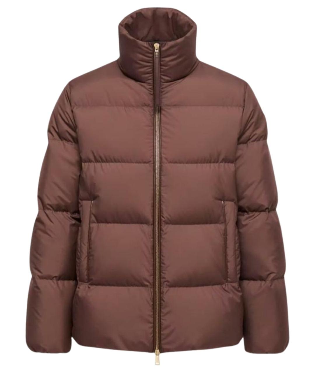 MONCLER Коричневая куртка, фото 1