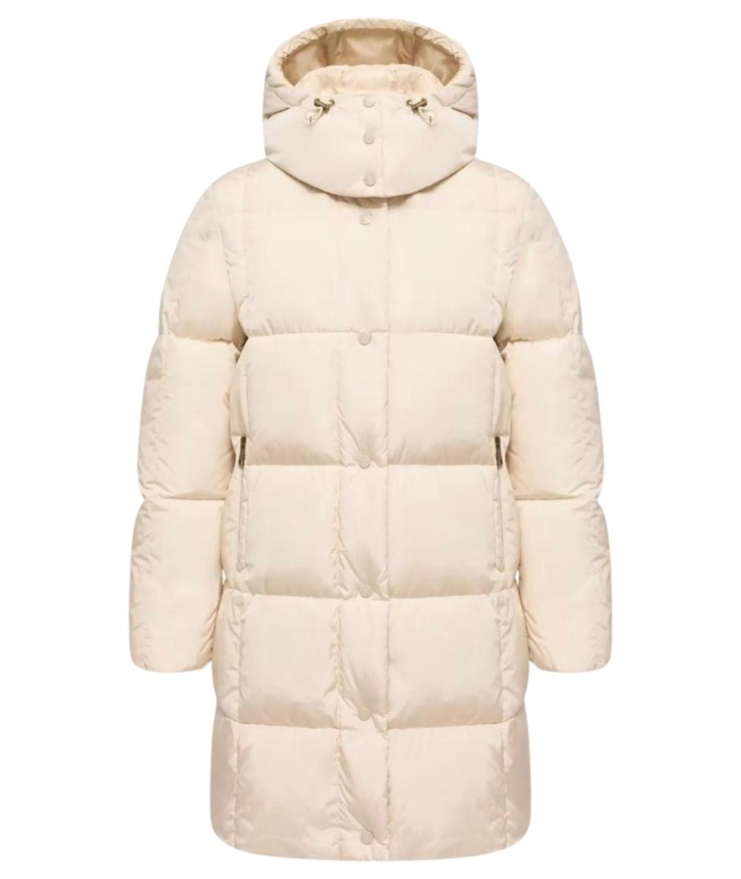MONCLER Бежевый пуховик, фото 1