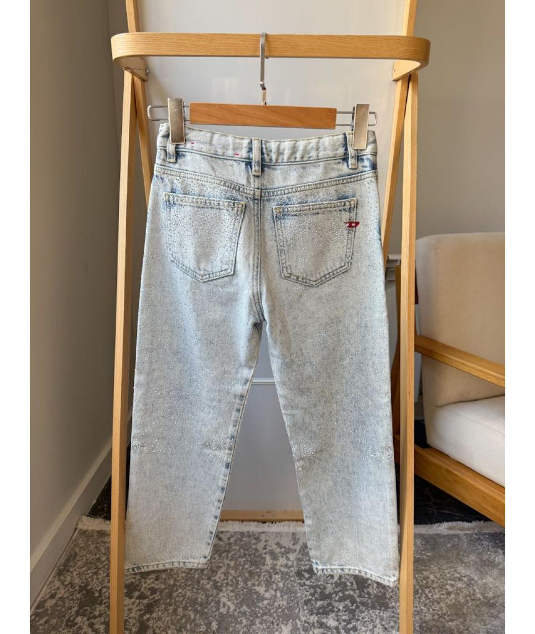 DIESEL Голубые деним детские джинсы, фото 2