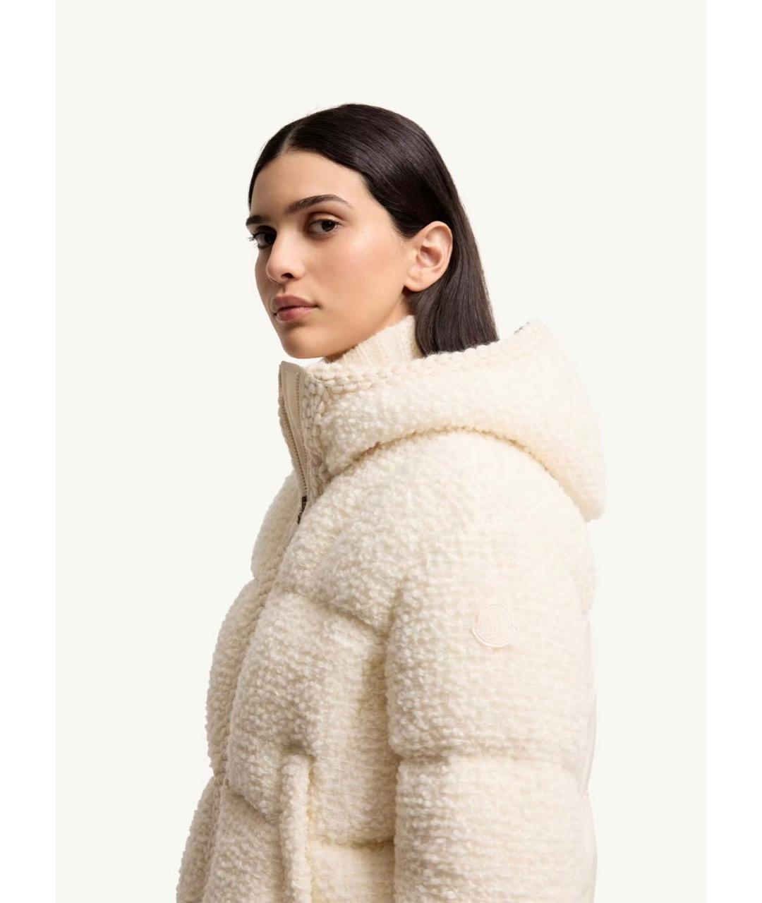 MONCLER Бежевая куртка, фото 5