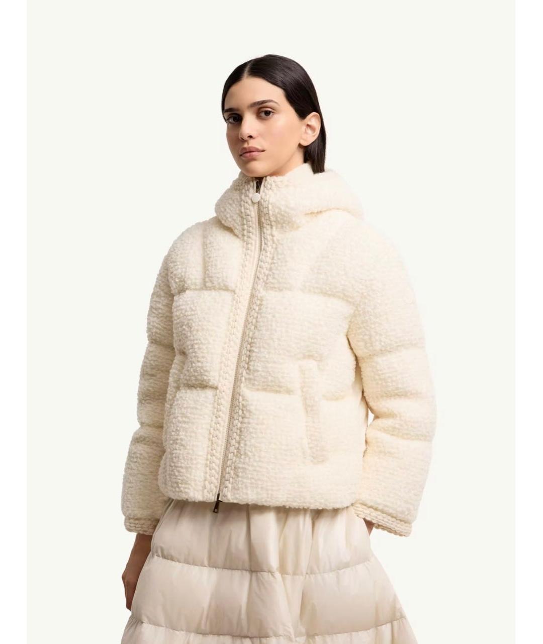 MONCLER Бежевая куртка, фото 2
