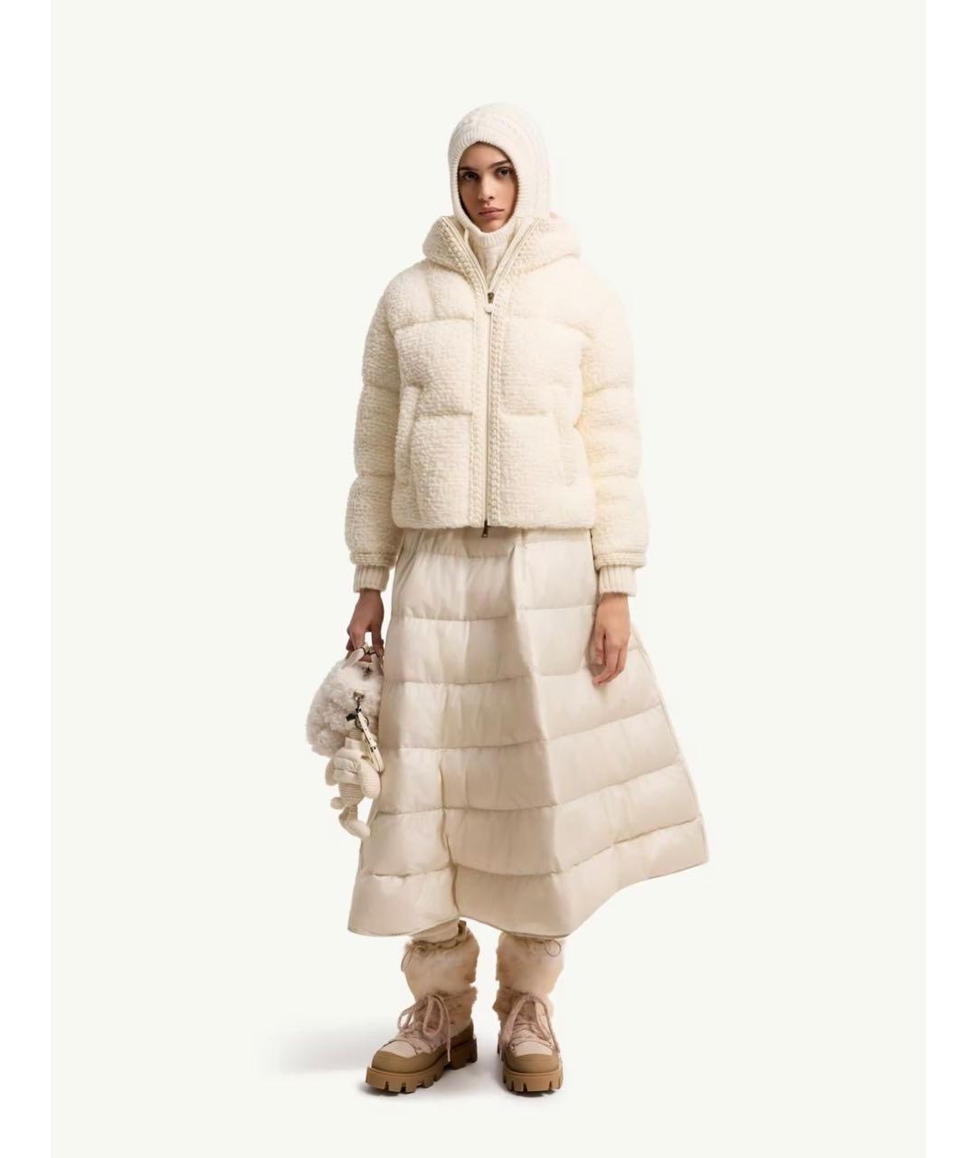 MONCLER Бежевая куртка, фото 4