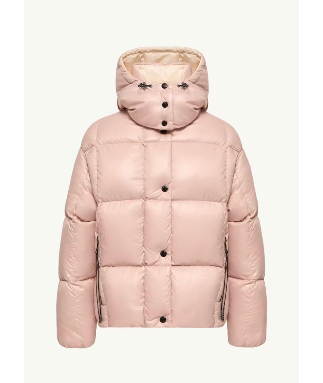 MONCLER Розовая куртка, фото 6