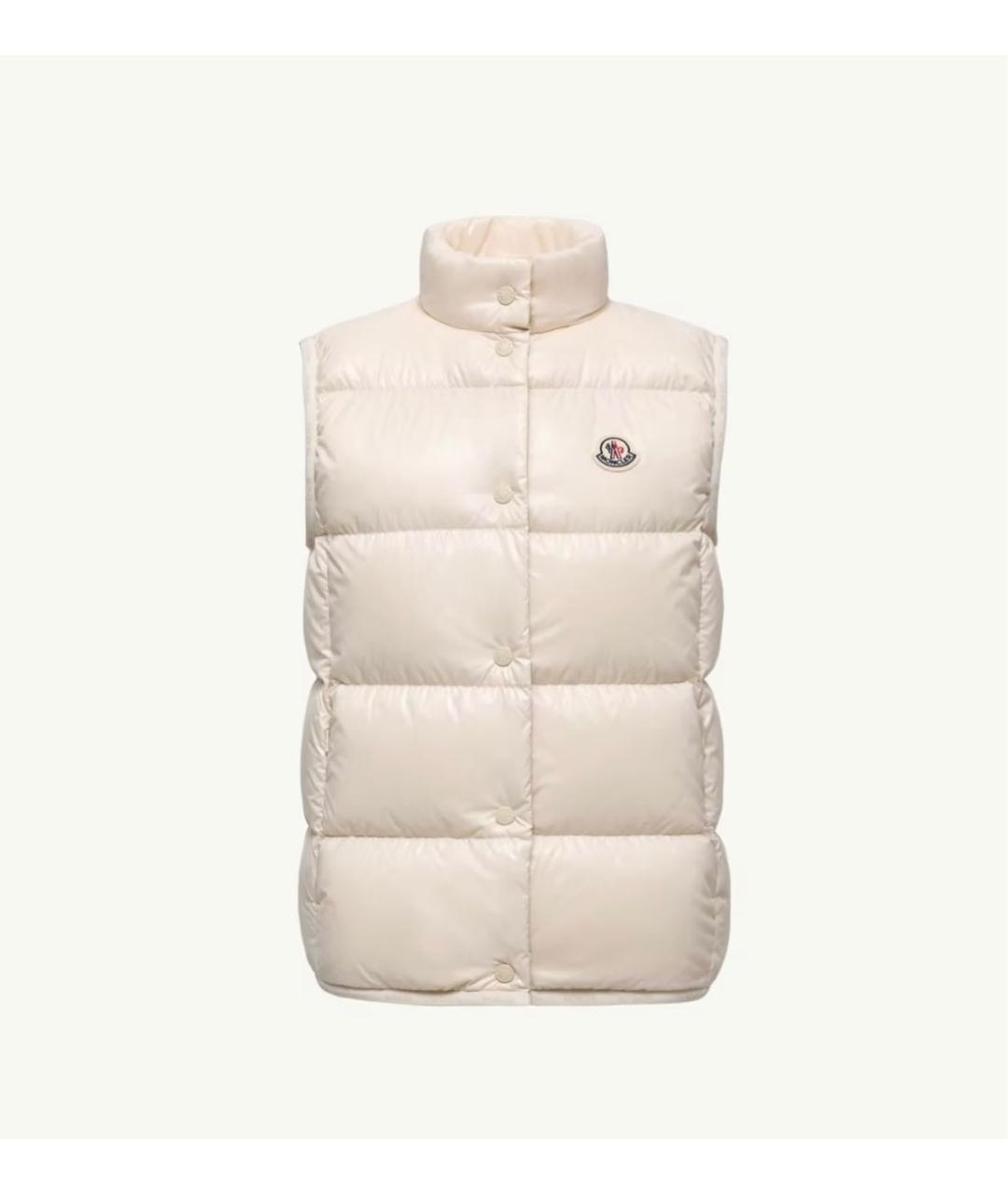 MONCLER Белый жилет, фото 6