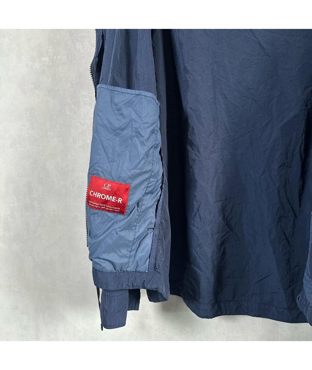 CP COMPANY Темно-синяя нейлоновая куртка, фото 7