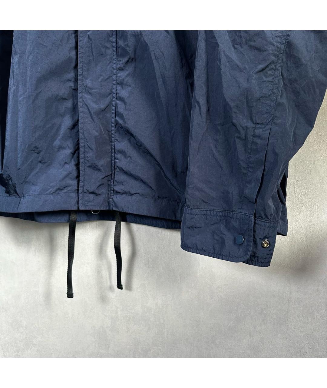CP COMPANY Темно-синяя нейлоновая куртка, фото 4