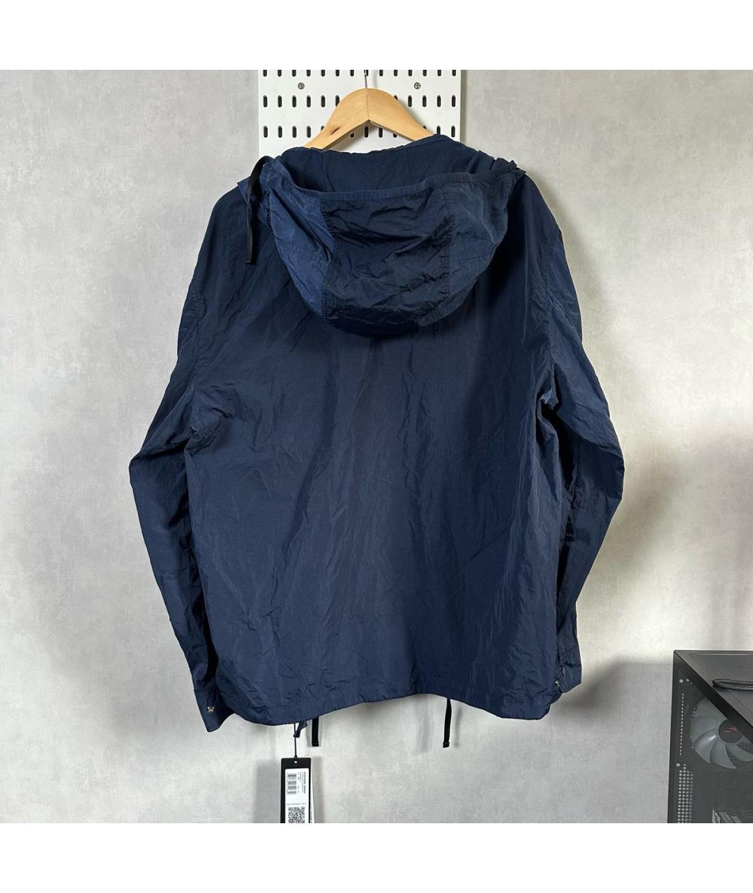 CP COMPANY Темно-синяя нейлоновая куртка, фото 2