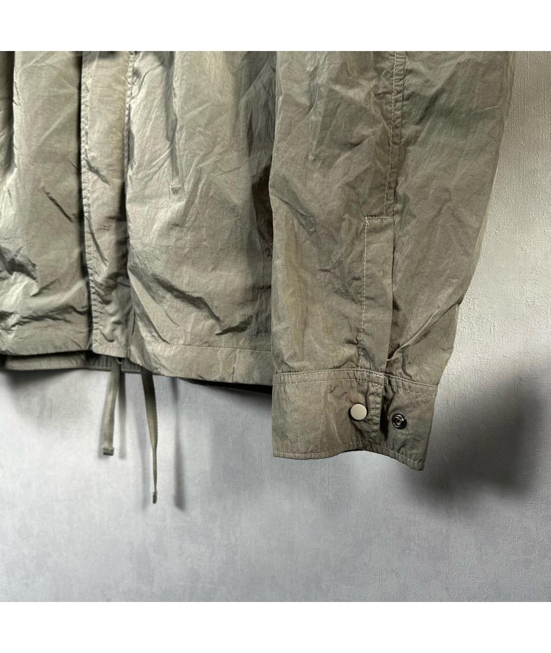 CP COMPANY Бежевая нейлоновая куртка, фото 4