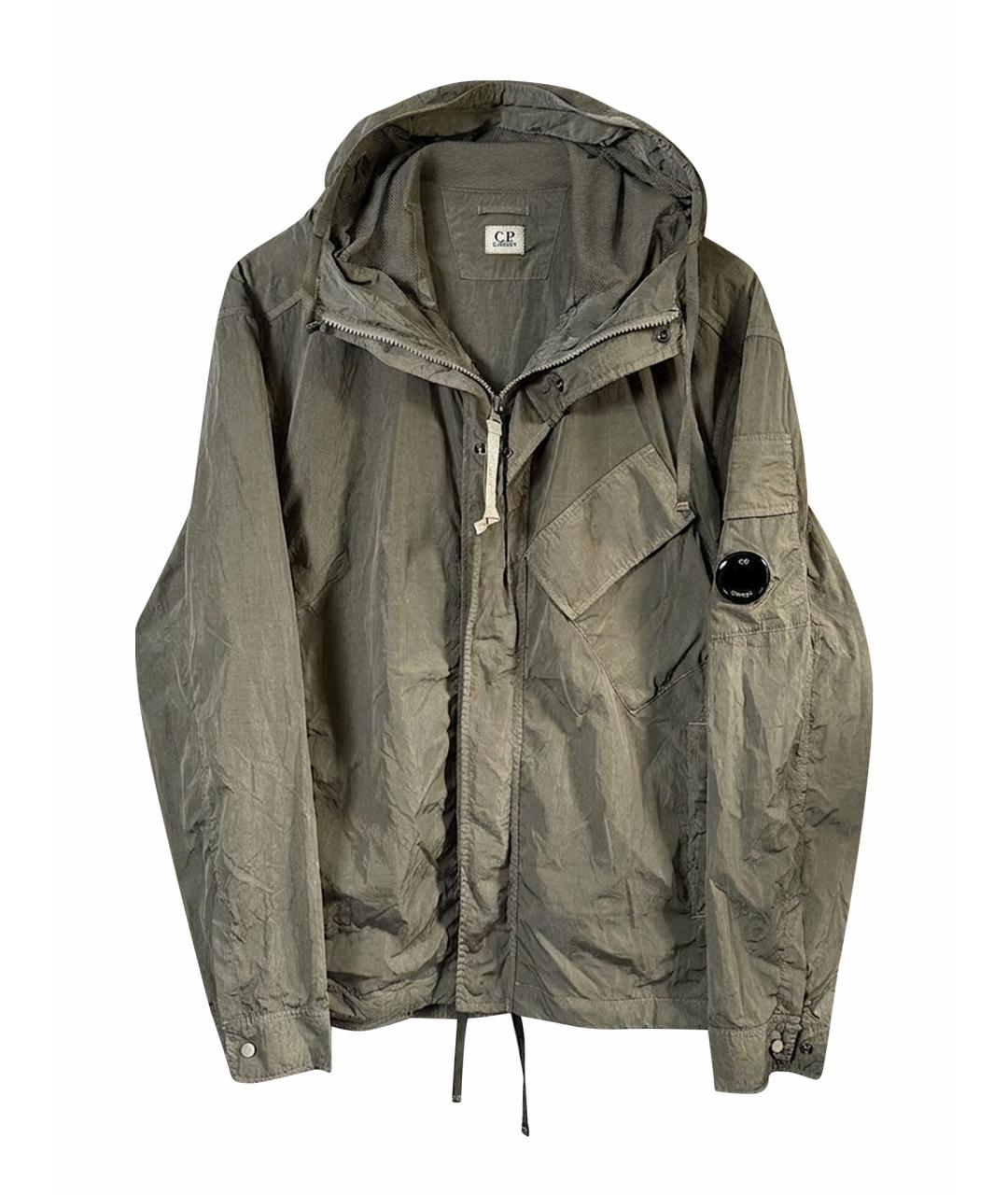 CP COMPANY Бежевая нейлоновая куртка, фото 1