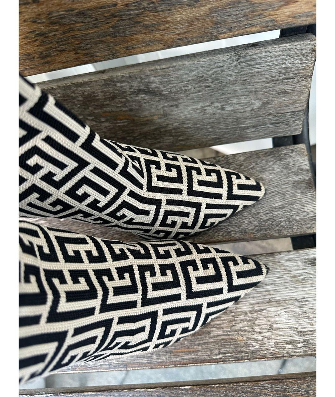 BALMAIN Мульти текстильные ботинки, фото 5