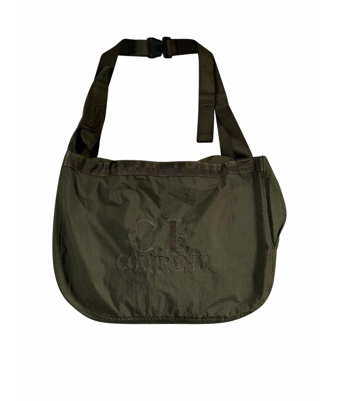 CP COMPANY Коричневая нейлоновая сумка на плечо, фото 1