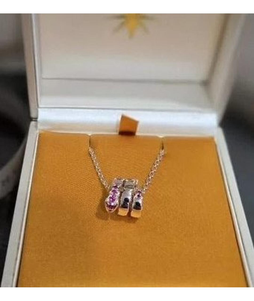 BVLGARI Красное колье из розового золота, фото 3