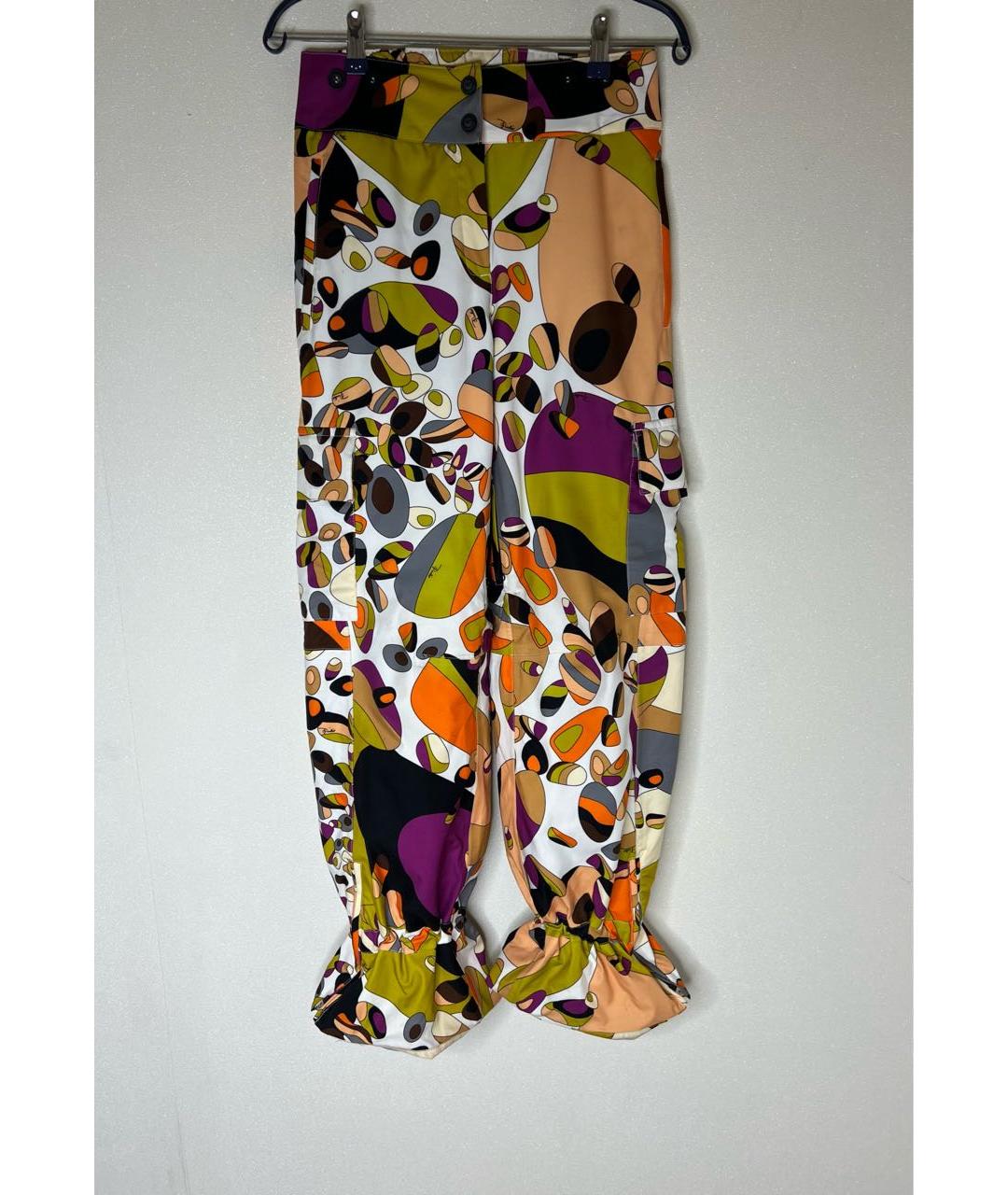 EMILIO PUCCI Мульти полиэстеровые спортивные брюки и шорты, фото 3