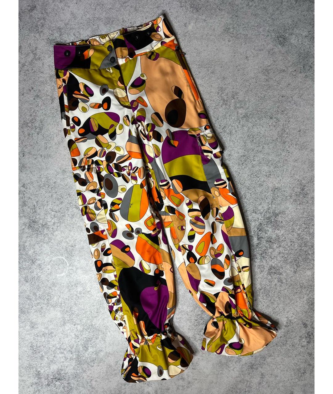 EMILIO PUCCI Мульти полиэстеровые спортивные брюки и шорты, фото 9