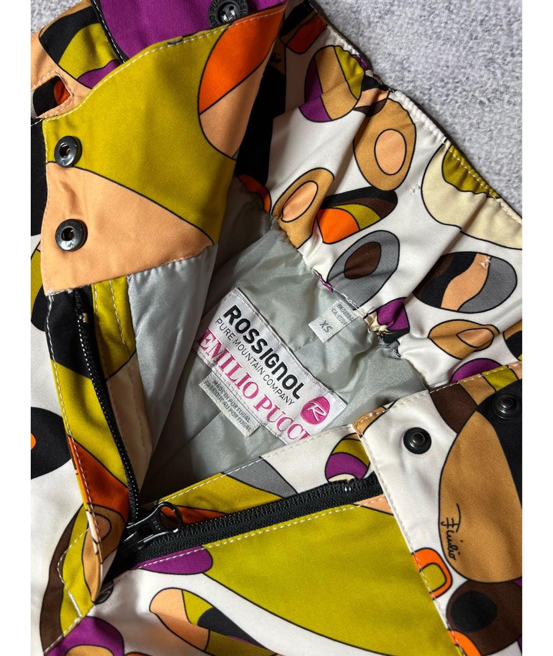 EMILIO PUCCI Мульти полиэстеровые спортивные брюки и шорты, фото 7