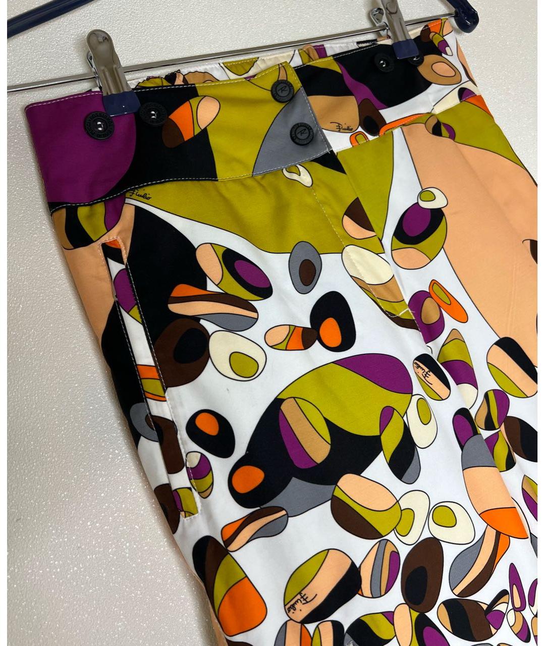 EMILIO PUCCI Мульти полиэстеровые спортивные брюки и шорты, фото 5