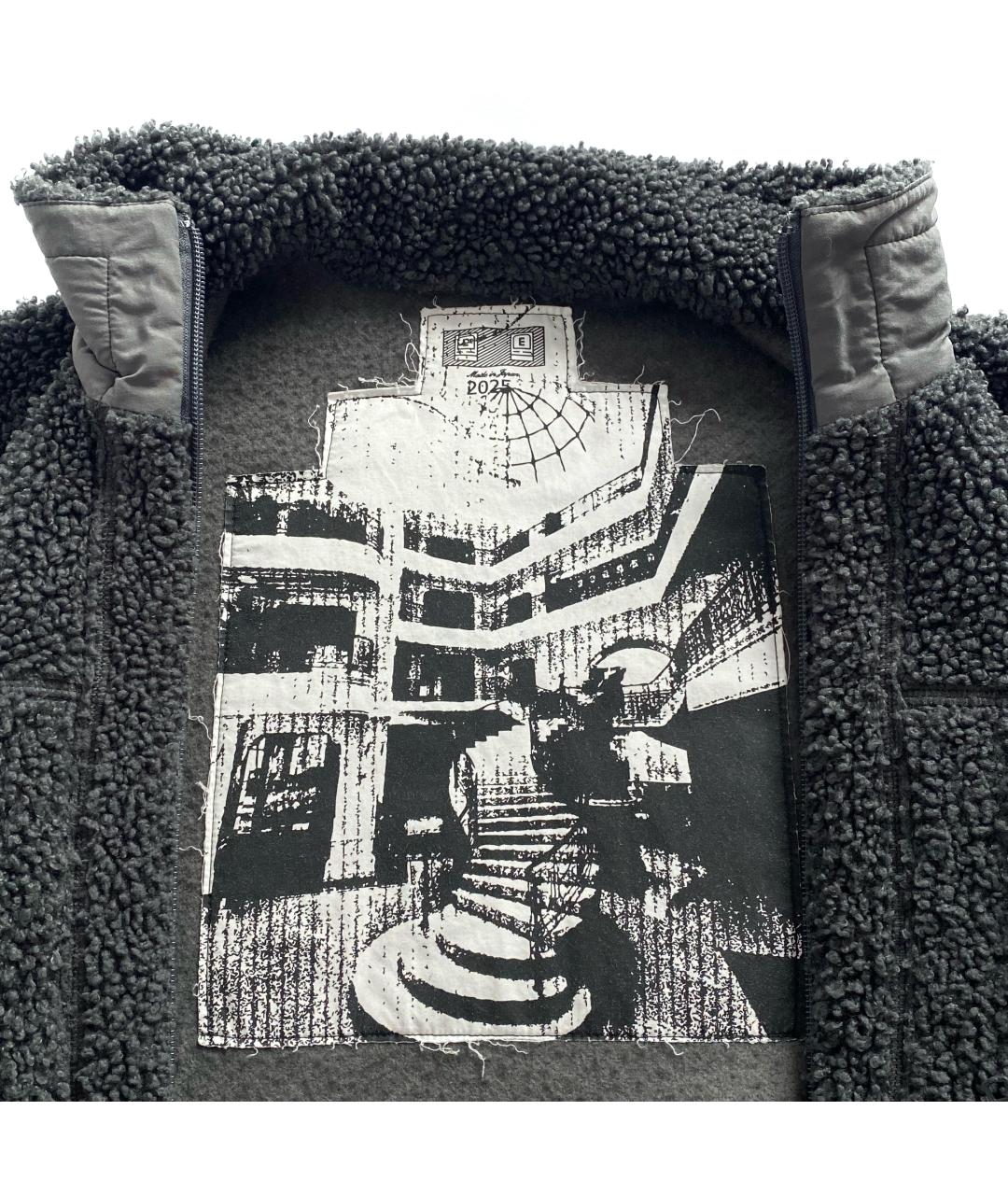 CAV EMPT Серая полиэстеровая куртка, фото 6