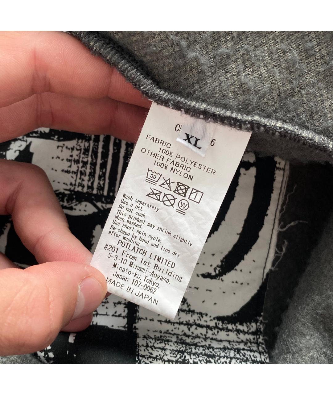 CAV EMPT Серая полиэстеровая куртка, фото 7