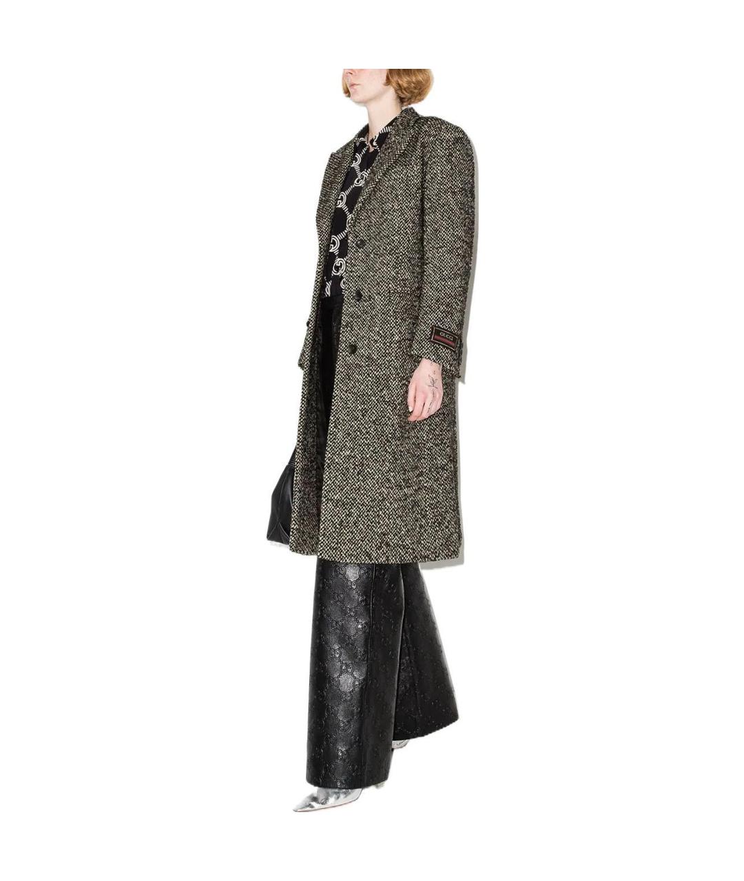 GUCCI Желтое пальто, фото 4