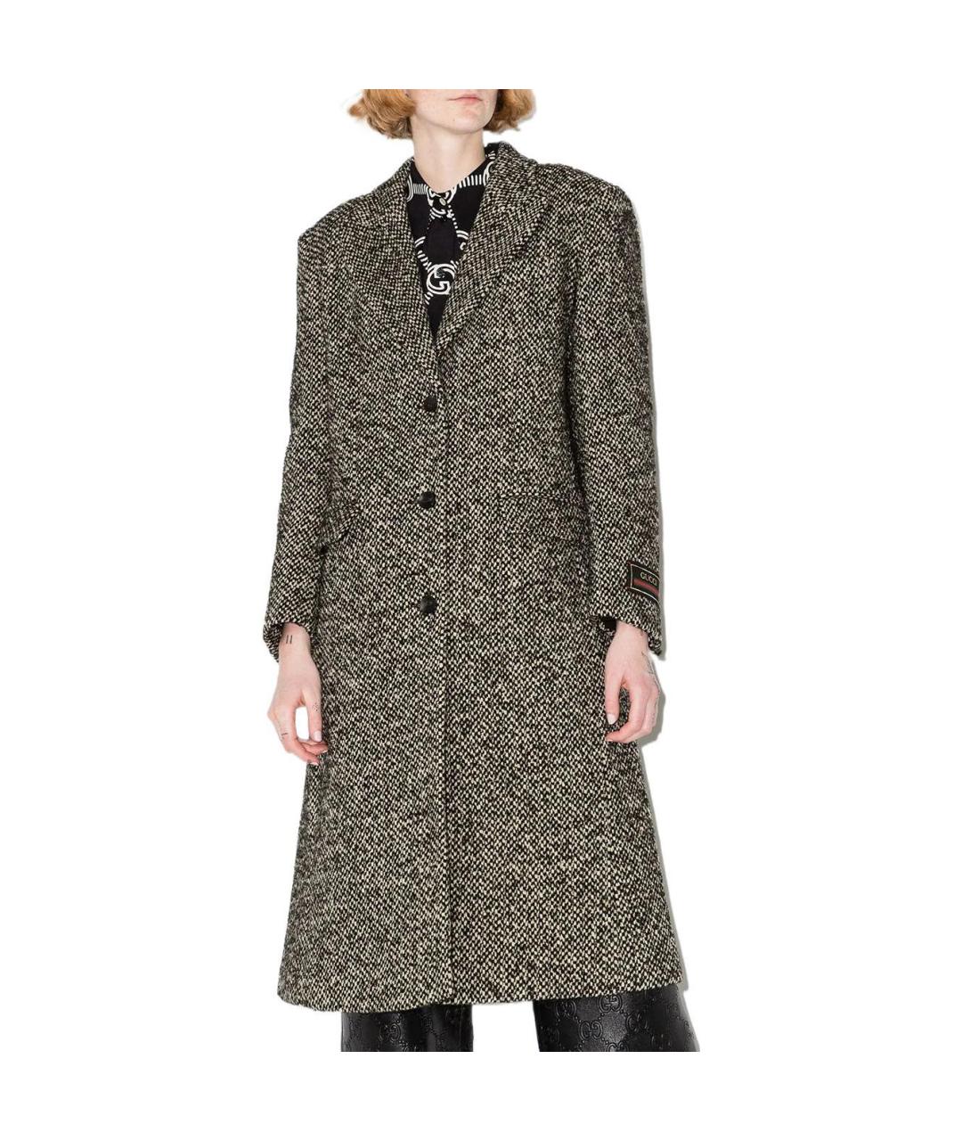 GUCCI Желтое пальто, фото 2