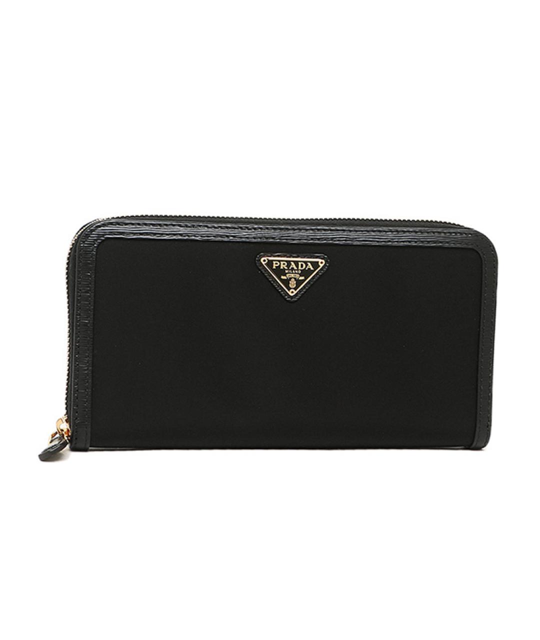 PRADA Черный кошелек, фото 1