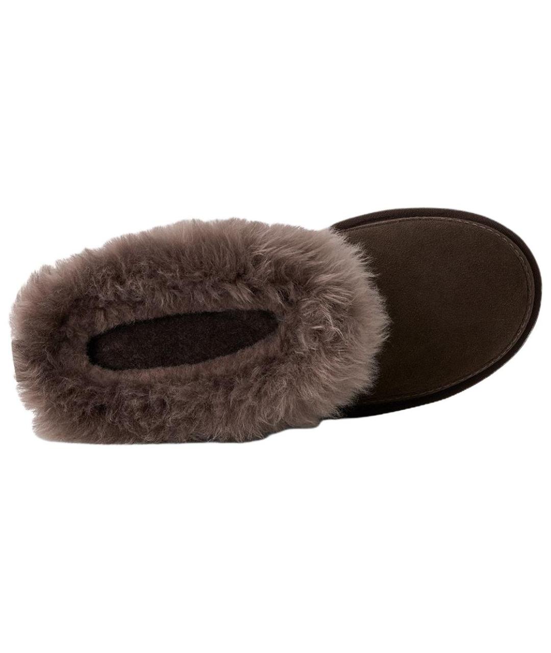 UGG Коричневые кожаные ботинки, фото 3